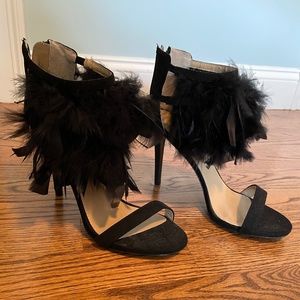 NWOT- Express Sexy Heeled Sandals (New, size 8)